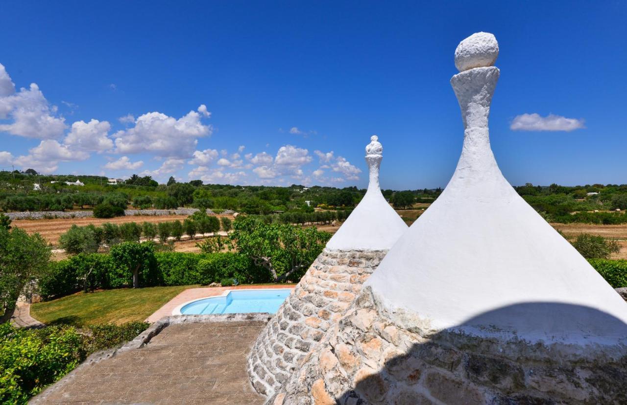 أوستوني Terra Sessana Ville E Trullo Con Piscina Privata المظهر الخارجي الصورة