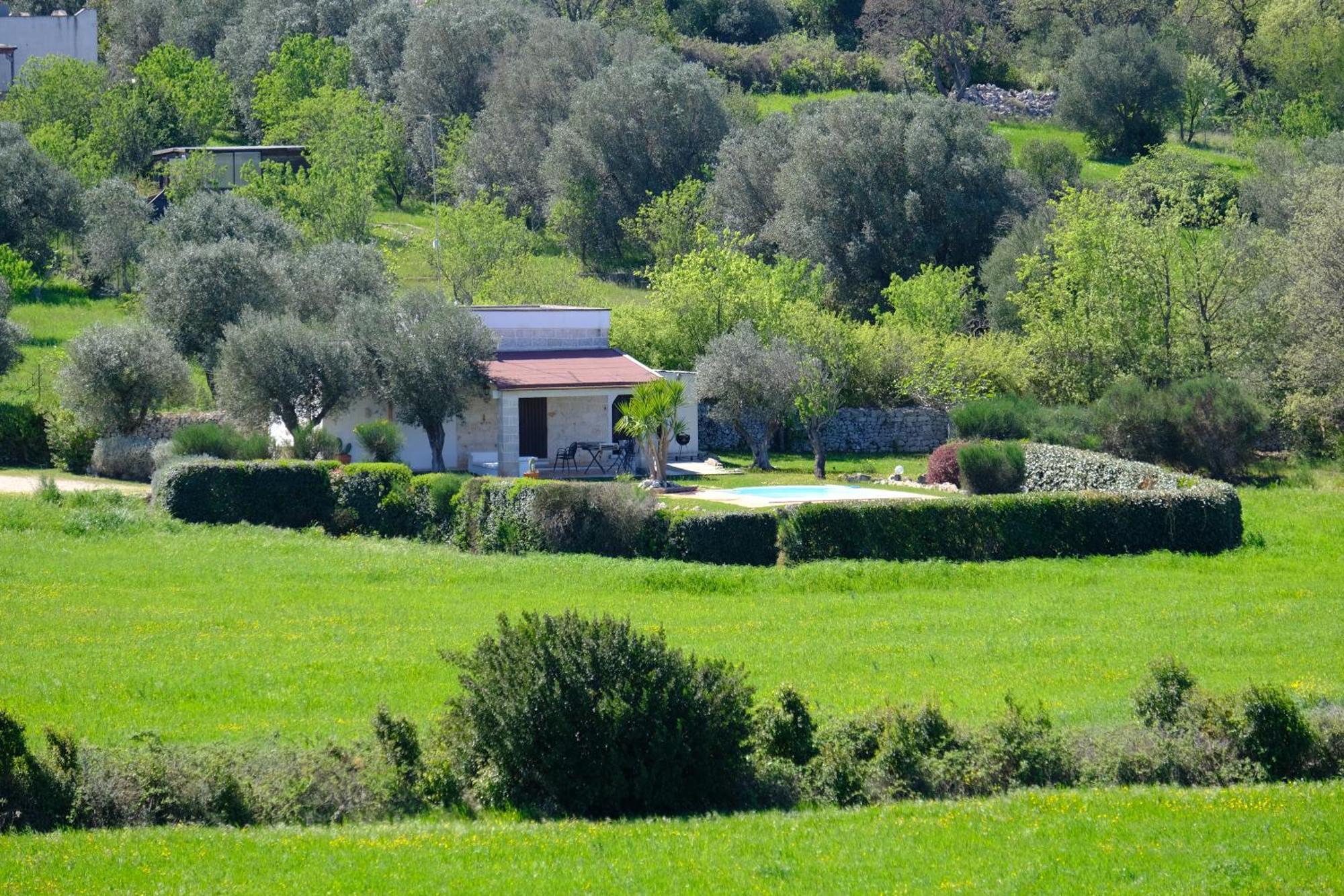 أوستوني Terra Sessana Ville E Trullo Con Piscina Privata المظهر الخارجي الصورة